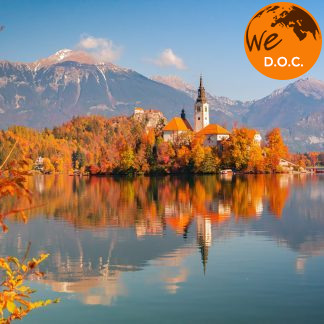 Foliage AL LAGO DI BLED, Gorizia e Nova Gorica, CAPITALE DELLA CULTURA EUROPEA 2025, LUBIANA 3 – 5 OTTOBRE 2025 – PULLMAN E ACCOMPAGNATORE